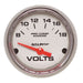 AutoMeter 200756-35 GAUGE; VOLTMETER; 2 1/16in.; 18V; ELECTRIC; MARINE CHROME - Truck Part Superstore