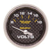 AutoMeter 200756-40 GAUGE; VOLTMETER; 2 1/16in.; 18V; ELECTRIC; MARINE CARBON FIBER - Truck Part Superstore