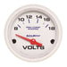 AutoMeter 200756 GAUGE; VOLTMETER; 2 1/16in.; 18V; ELECTRIC; MARINE WHITE - Truck Part Superstore