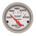 AutoMeter 200762-33 2-1/16in. WATER TEMPERATURE; 100-250 deg.F; MARINE SILVER ULTRA-LITE - Truck Part Superstore