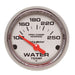 AutoMeter 200762-35 2-1/16in. WATER TEMPERATURE; 100-250 deg.F; MARINE CHROME ULTRA-LITE - Truck Part Superstore