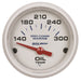 AutoMeter 200764 GAUGE; OIL TEMP; 2 1/16in.; 140-300deg.F; ELECTRIC; MARINE WHITE - Truck Part Superstore