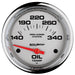 AutoMeter 200765-35 2-5/8in. OIL TEMPERATURE; 140-340 deg.F; MARINE CHROME ULTRA-LITE - Truck Part Superstore