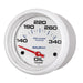 AutoMeter 200765 GAUGE; OIL TEMP; 2 5/8in.; 140-300deg.F; ELECTRIC; MARINE WHITE - Truck Part Superstore