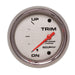 AutoMeter 200767-35 GAUGE; TRIM LEVEL; 2 5/8in.; 0ODOWN-90OUP; ELECTRIC; MARINE CHROME - Truck Part Superstore