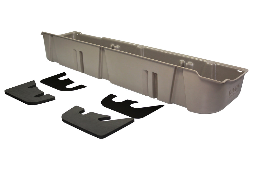 DU-HA 20100 DU-HA 20100 Underseat Storage / Gun Case - Gray - Truck Part Superstore