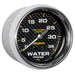 AutoMeter 200773-40 GAUGE; WATER PRESS; 2 5/8in.; 35PSI; MECHANICAL; MARINE CARBON FIBER - Truck Part Superstore
