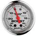 AutoMeter 200774-35 GAUGE; VAC/BOOST; 2 1/16in.; 30INHG-20PSI; MECHANICAL; MARINE CHROME - Truck Part Superstore