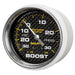 AutoMeter 200775-40 GAUGE; VAC/BOOST; 2 5/8in.; 30INHG-30PSI; MECHANICAL; MARINE CARBON FIBER - Truck Part Superstore