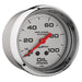 AutoMeter 200777-35 GAUGE; OIL PRESSURE; 2 5/8in.; 100PSI; MECHANICAL; MARINE CHROME - Truck Part Superstore