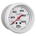 AutoMeter 200777 GAUGE; OIL PRESSURE; 2 5/8in.; 100PSI; MECHANICAL; MARINE WHITE - Truck Part Superstore