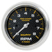 AutoMeter 200779-40 3-3/8in. IN-DASH TACHOMETER; 0-8;000 RPM; MARINE CARBON FIBER - Truck Part Superstore