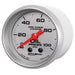 AutoMeter 200790-33 GAUGE; OIL PRESSURE; 2 1/16in.; 100PSI; MECHANICAL; MARINE SILVER - Truck Part Superstore