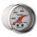 AutoMeter 200790-35 GAUGE; OIL PRESSURE; 2 1/16in.; 100PSI; MECHANICAL; MARINE CHROME - Truck Part Superstore