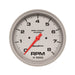 AutoMeter 200797-33 5in. IN-DASH TACHOMETER; 0-8;000 RPM; MARINE SILVER ULTRA-LITE - Truck Part Superstore
