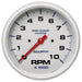 AutoMeter 200801 5in. IN-DASH TACHOMETER; 0-10;000 RPM; MARINE WHITE - Truck Part Superstore