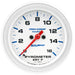 AutoMeter 200844 2-5/8in. PYROMETER; 0-1;600 deg.F; MARINE SILVER WHITE - Truck Part Superstore