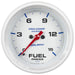 AutoMeter 200848 GAUGE; FUEL PRESSURE; 2 1/16in.; 15PSI; DIGITAL STEPPER MOTOR; MARINE WHITE - Truck Part Superstore