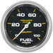 AutoMeter 200851-40 GAUGE; FUEL PRESSURE; 2 5/8in.; 100PSI; DIGITAL STEPPER MOTOR; MARINE CARBON FIB - Truck Part Superstore