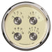 AutoMeter 2009 5in. QUAD GAUGE; 100 PSI/100-250 deg.F/8-18V/0-90 O; PRESTIGE ANTIQUE IVORY - Truck Part Superstore