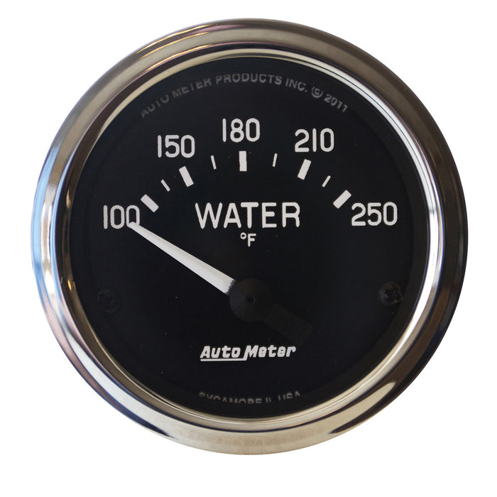 AutoMeter 201015 GAUGE; WATER TEMP; 2 1/16in.; 100-250deg.F; ELECTRIC; COBRA - Truck Part Superstore