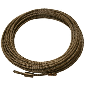 Bulldog Winch 20104 Winch Rope Wire 15004 7/32 Inch x 55 Foot (5.5mm x 16.8m) Bulldog Winch - Truck Part Superstore