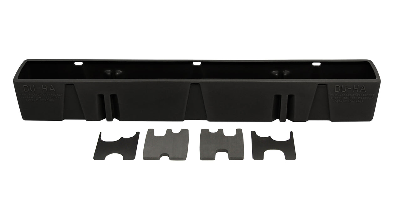 DU-HA 20105 DU-HA® Behind The Seat Storage; Incl. Gun Rack/Organizer; Black; - Truck Part Superstore