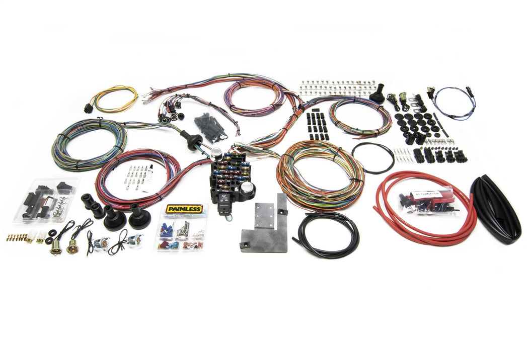 Painless Wiring 20105 27 Circuit Classic-Plus Customizable Chassis Harness - Truck Part Superstore