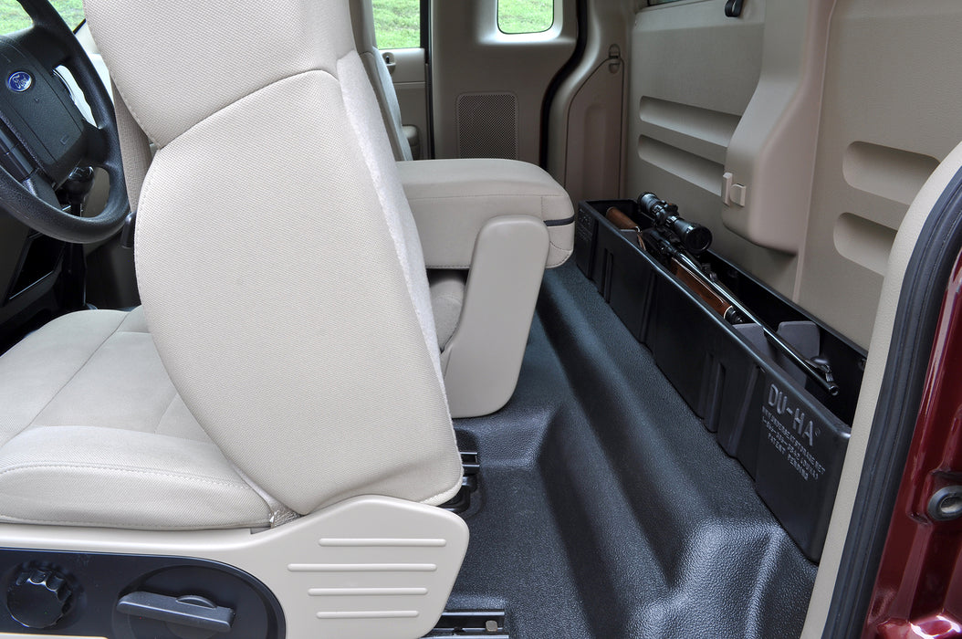 DU-HA 20105 DU-HA® Behind The Seat Storage; Incl. Gun Rack/Organizer; Black; - Truck Part Superstore