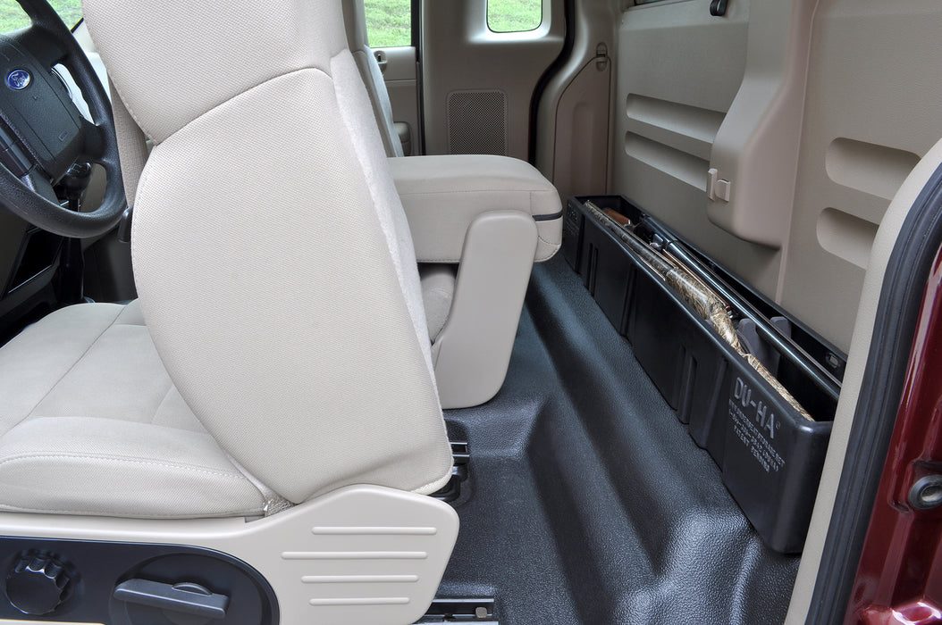 DU-HA 20105 DU-HA® Behind The Seat Storage; Incl. Gun Rack/Organizer; Black; - Truck Part Superstore