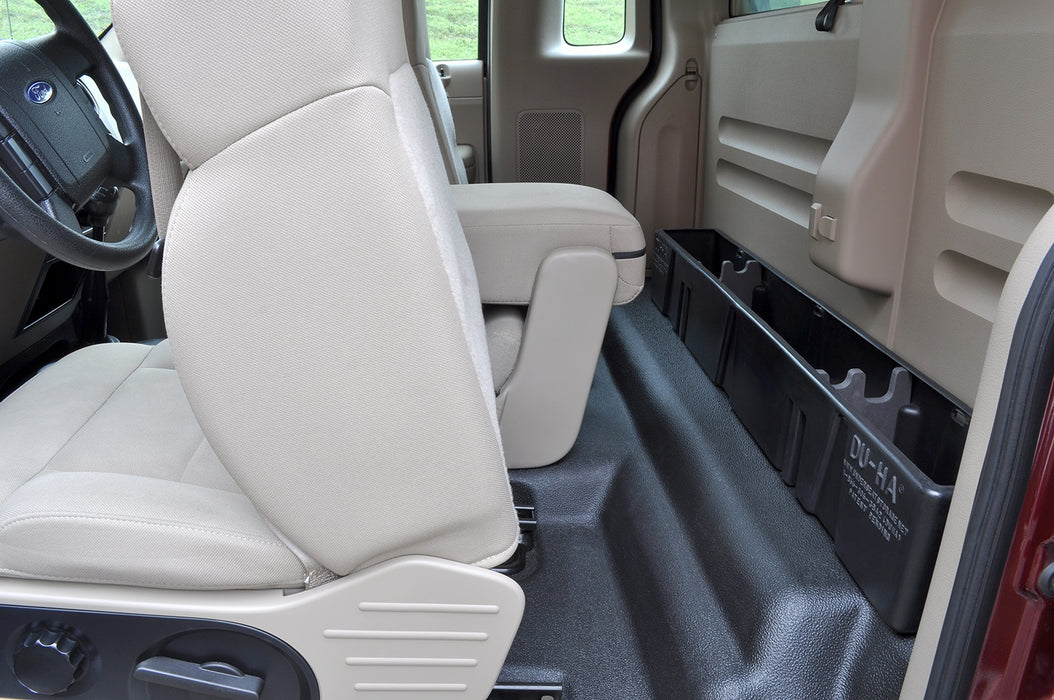 DU-HA 20105 DU-HA® Behind The Seat Storage; Incl. Gun Rack/Organizer; Black; - Truck Part Superstore
