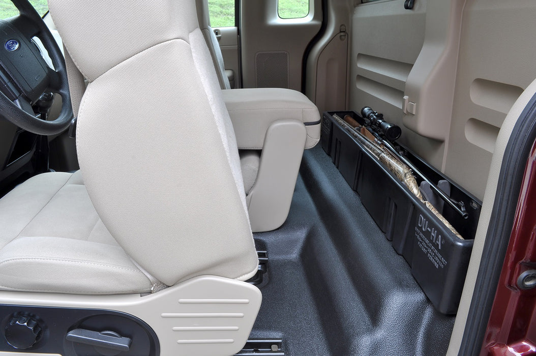 DU-HA 20105 DU-HA® Behind The Seat Storage; Incl. Gun Rack/Organizer; Black; - Truck Part Superstore