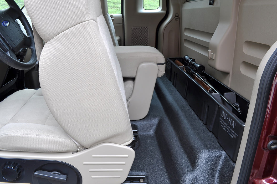 DU-HA 20105 DU-HA® Behind The Seat Storage; Incl. Gun Rack/Organizer; Black; - Truck Part Superstore