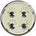 AutoMeter 2010 5in. QUAD GAUGE; 100 PSI/100-250 deg.F/8-18V/240-33 O; PRESTIGE ANTIQUE IVORY - Truck Part Superstore