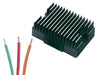 ACCEL 201104B Voltage Regulator; Motorcycle; Electronic; 3 Wires; Fits Harley Davidson; Black; - Truck Part Superstore