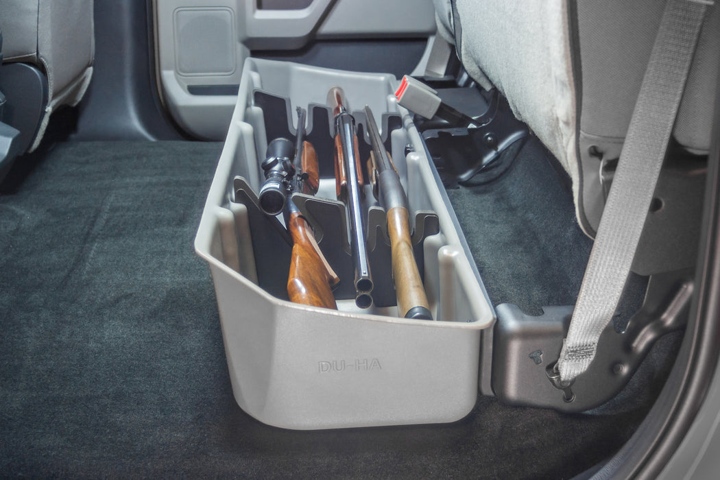 DU-HA 20110 DU-HA® Interior Storage/Gun Case; Incl. Gun Rack/Organizer; Black; - Truck Part Superstore