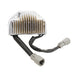 ACCEL 201132C Voltage Regulator; Motorcycle; Fits 2004-05 Harley Davidson Dyna; Chrome; - Truck Part Superstore