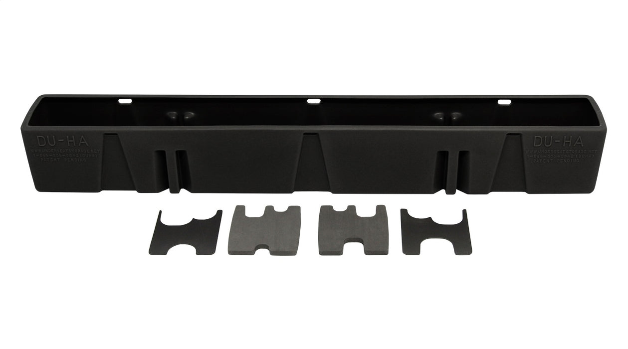 DU-HA 20114 DU-HA® Behind The Seat Storage Gun Case; Incl. Gun Rack/Organizer; Black; - Truck Part Superstore