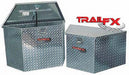 TrailFX 201191 Trailer Tongue Sgl Lid Dia Tread Bright Pol 16 Gauge Alum 34x16x13 - Truck Part Superstore