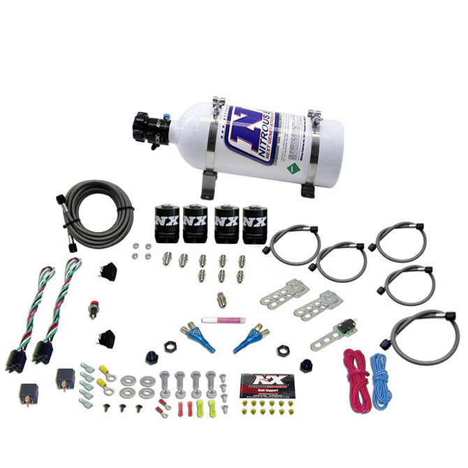 Nitrous Express 20124-05 FORD EFI DUAL STAGE (50-75-100-150HP X 2) WITH 5LB BOTTLE - Truck Part Superstore
