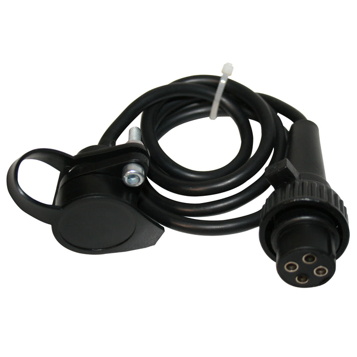 Bulldog Winch 20149B 3 Ft Plug Extension 10012 15k 4 Prong Bulldog Winch - Truck Part Superstore