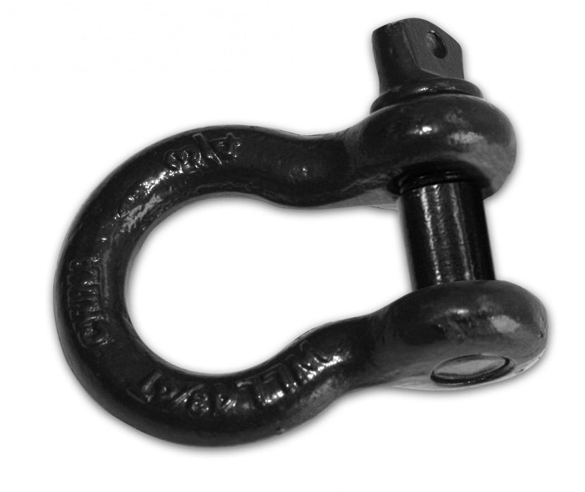 Bulldog Winch 20150 3/4 Inch Shackle 9.5k WLL Powder Coat Black Bulldog Winch - Truck Part Superstore