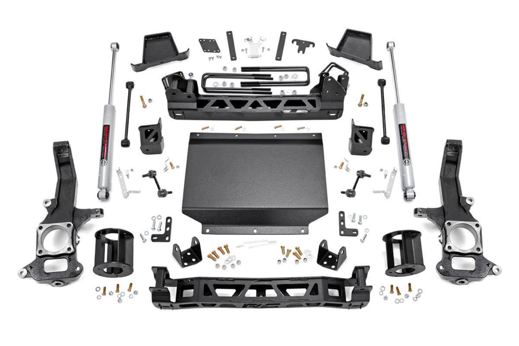 Rough Country 87730 6 Inch Nissan Suspension Lift Kit 16-20 Titan XD 4WD Rough Country - Truck Part Superstore