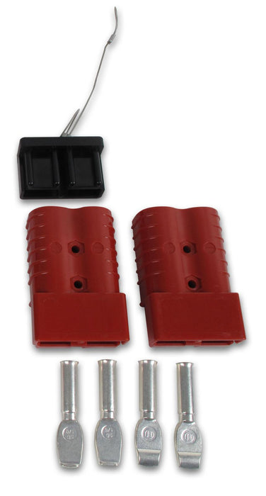 Bulldog Winch 20172 Quick Connect 350A 1 Pair W/1/0AWG Terminals W/Dust Cover Wire Tether Bulldog Winch - Truck Part Superstore