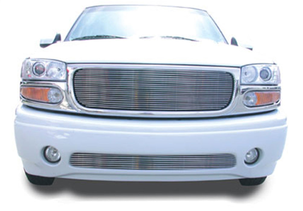 T-Rex Grilles 20175 Billet Series Grille; Horizontal; Aluminum; Polished; 1 Pc; Insert; 20 Bars; - Truck Part Superstore