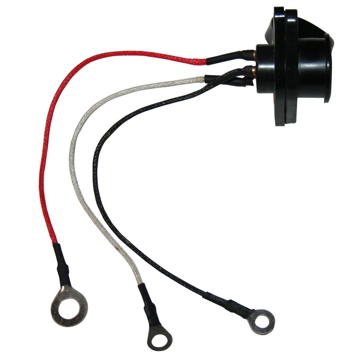 Bulldog Winch 20178A Plug Female W/Wire Harness Truck 3 Prong Push In Solenoids Bulldog Winch - Truck Part Superstore
