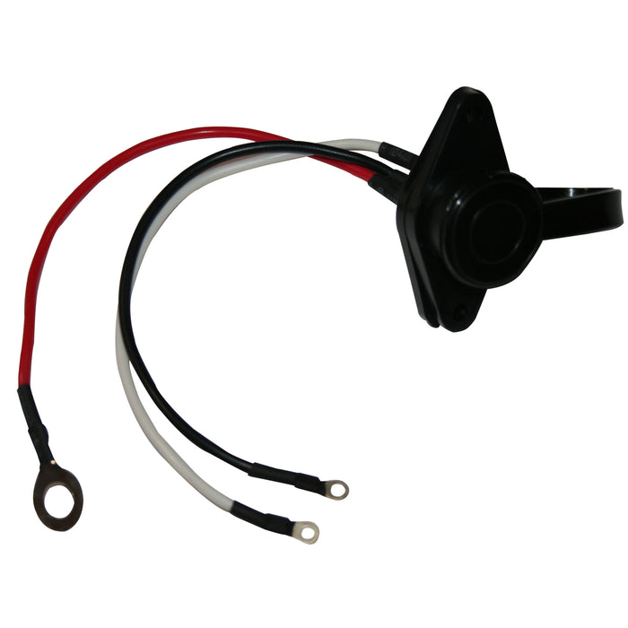 Bulldog Winch 20178C Plug Female W/Wire Harness Truck 3 Prong Push In Contactor W/Small Screw Connections Bulldog Winch - Truck Part Superstore