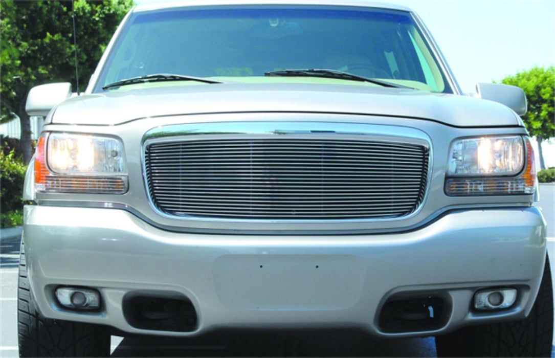 T-Rex Grilles 20180 Billet Series Grille; Horizontal; Aluminum; Polished; 1 Pc; Insert; - Truck Part Superstore