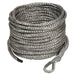 Bulldog Winch 20185-OR Powersports Synthetic Winch Rope 4.8Mmx50 Foot Orange Bulldog Winch - Truck Part Superstore