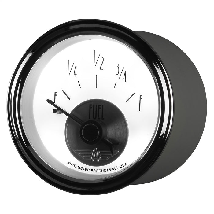 AutoMeter 2018 GAUGE; FUEL LEVEL; 2 1/16in.; 240OE-33OF; ELEC; PRESTIGE PEARL - Truck Part Superstore